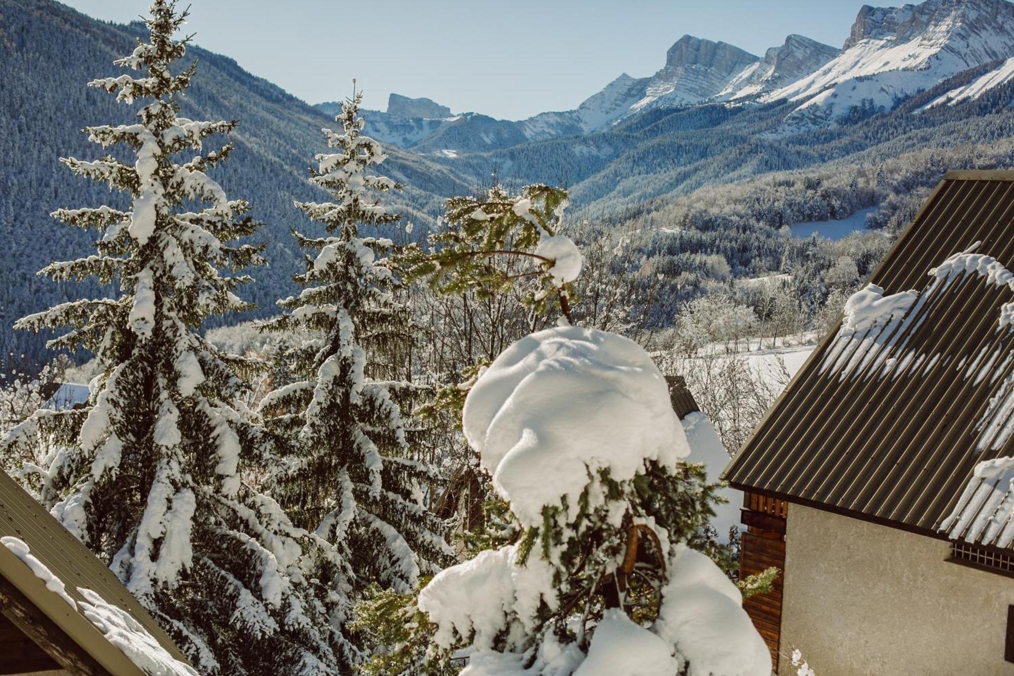 Eterpa Les Chalets De Pre Clos En Vercors Saint-Andéol Eksteriør billede