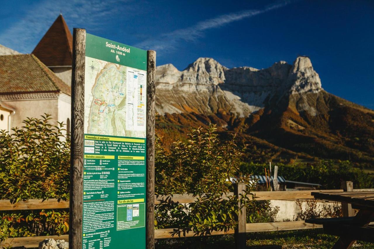 Eterpa Les Chalets De Pre Clos En Vercors Saint-Andéol Eksteriør billede