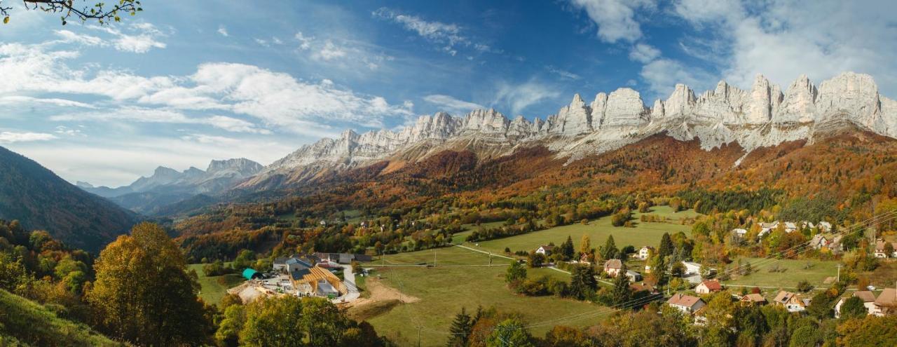 Eterpa Les Chalets De Pre Clos En Vercors Saint-Andéol Eksteriør billede